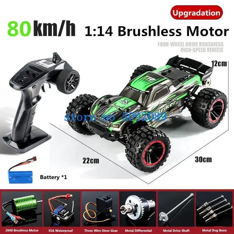  RC Drift Car Brushless Waterproof With Metal Shocks -  ToylandEU™