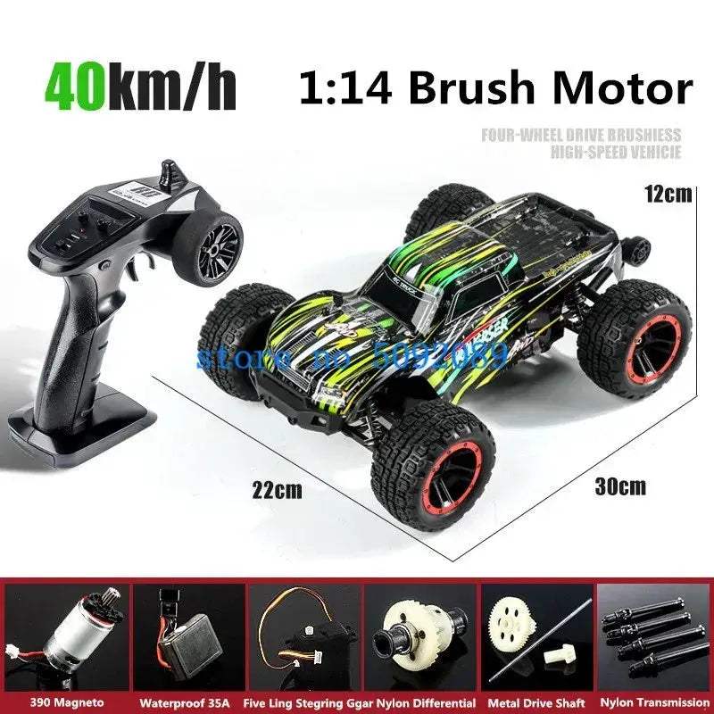 RC Drift Car With Metal Shocks Waterproof Brushless - ToylandEU