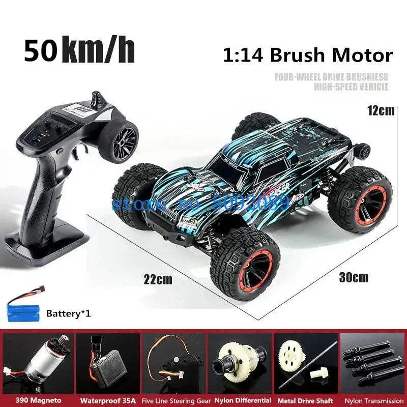RC Drift Car With Metal Shocks Waterproof Brushless - ToylandEU