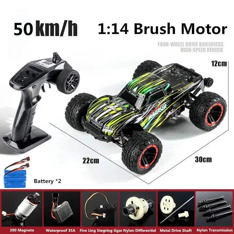 RC Drift Car With Metal Shocks Waterproof Brushless - ToylandEU