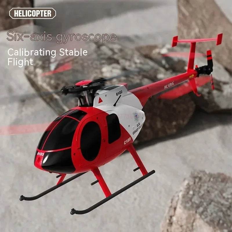 RC Dual-Function 1:28 RC Helicopter C189 Bird Tusk MD500 for Thrilling Flights - ToylandEU