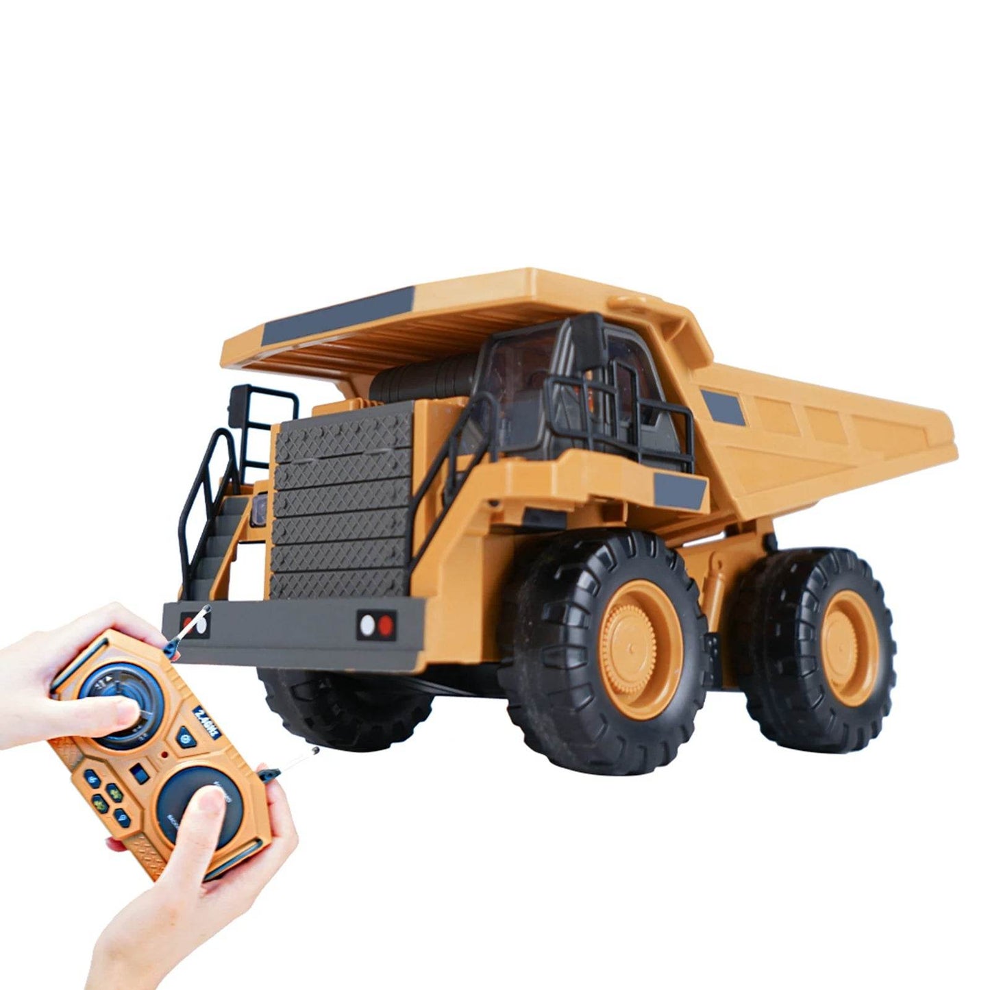 RC Dump Truck 1/24 2.4GHz 9CH Educational Toy with Lights - ToylandEU