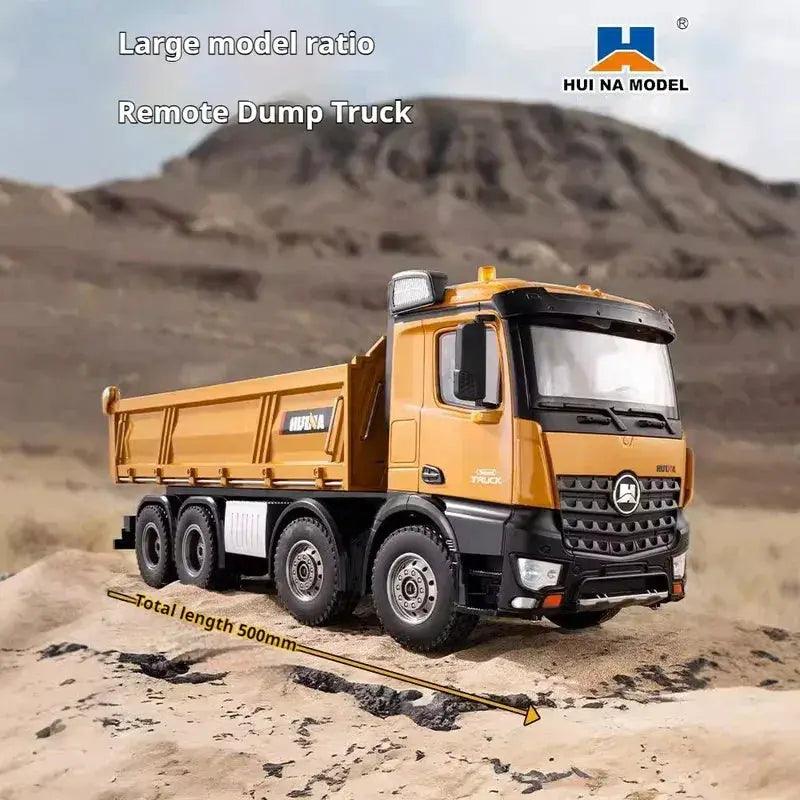  RC Dump Truck Remote Control 12 Channel Heavy Duty Lights -  ToylandEU™