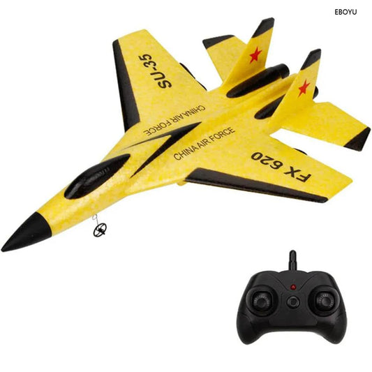 RC EBOYU FX620 SU-35 RC Airplane - 2.4GHz 2CH EPP Glider for Thrilling Flights - ToylandEU