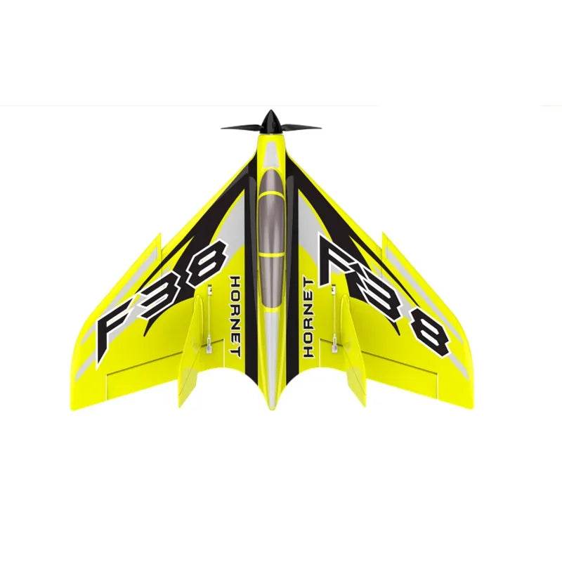 RC EVYVKV F38 Delta Wing RC Racing Aircraft Model - Remote Control EPO Foam Plane for DIY Enthusiasts and Gift Ideas - ToylandEU