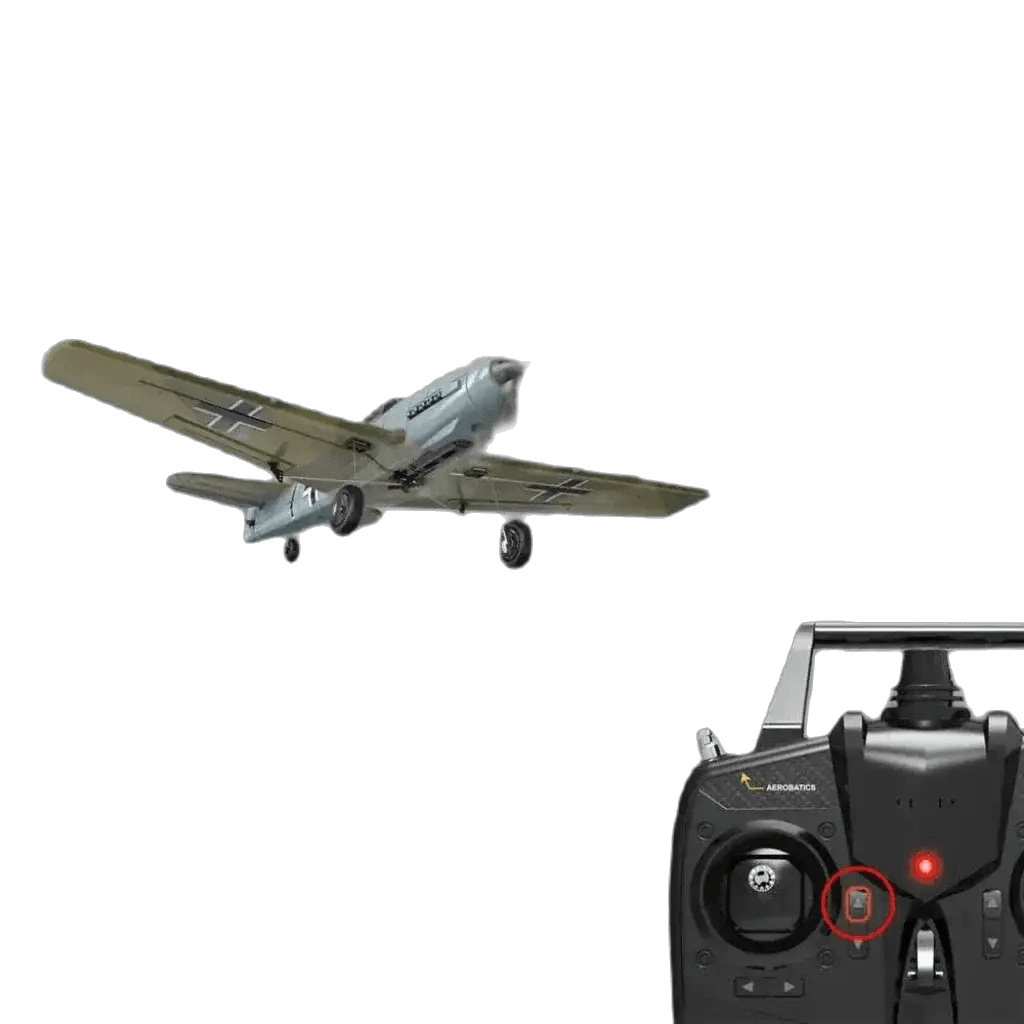  RC Eachine BF109 Mini RC Airplane with 6-Axis Stabilization - RTF Fun! -  ToylandEU™