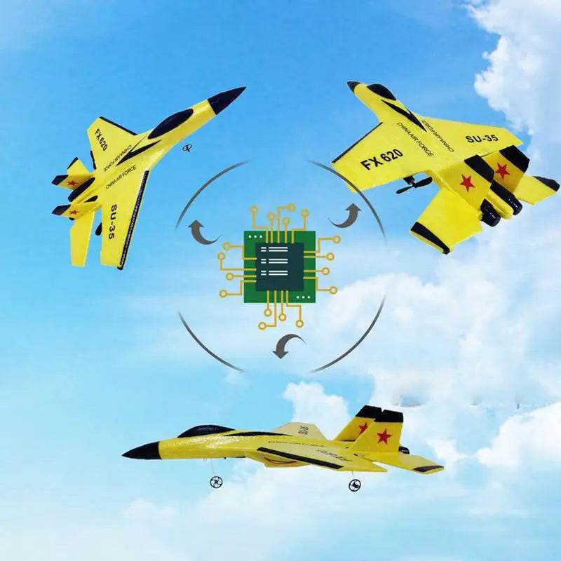 RC Easy-Fly RC Plane for Kids - 2.4GHz Fun & Adventure in the Sky! - ToylandEU