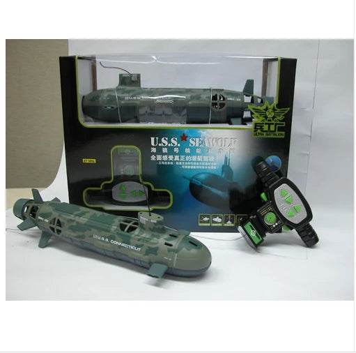 RC Educational 6-Channel RC Submarine - 38CM Remote Control Electric Boat Toy for Ages 14+ - ToylandEU