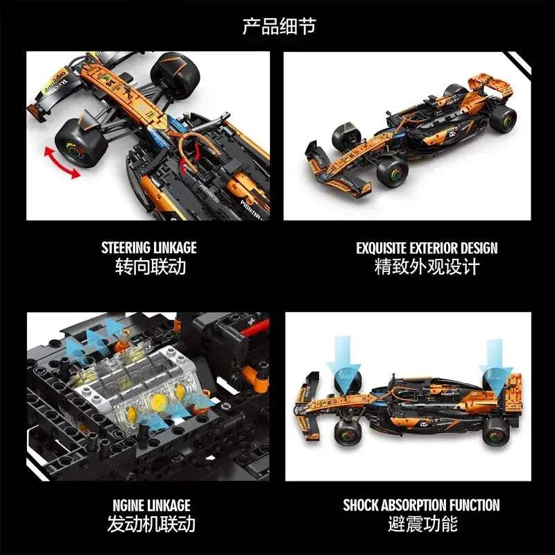  RC Electric Sports Car Building Blocks Kit 2055 Pieces -  ToylandEU™