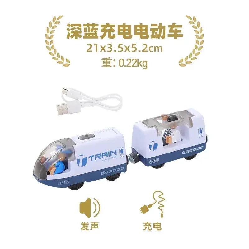  RC Electric Train Diecast Locomotive Educational Toy -  ToylandEU™