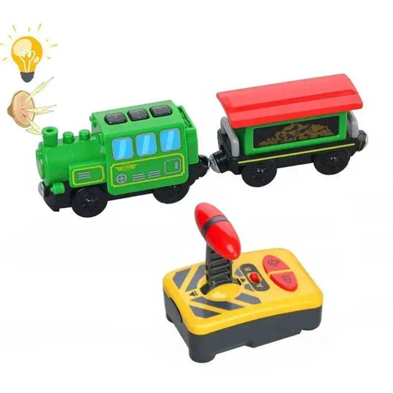 RC Electric Train Diecast Locomotive Magnetic For Kids - ToylandEU