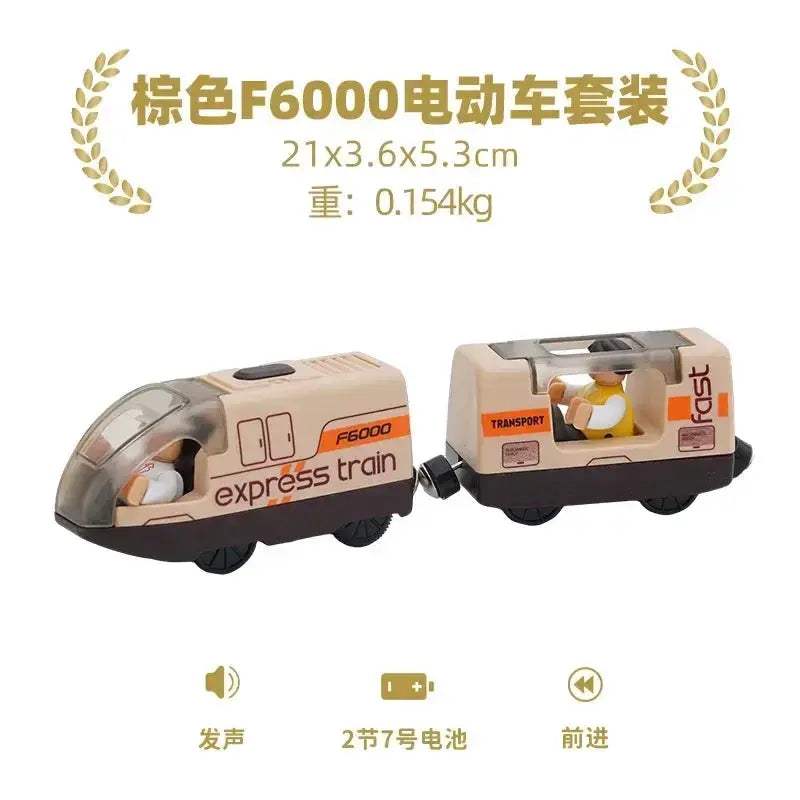 RC Electric Train Diecast Locomotive Magnetic For Kids - ToylandEU