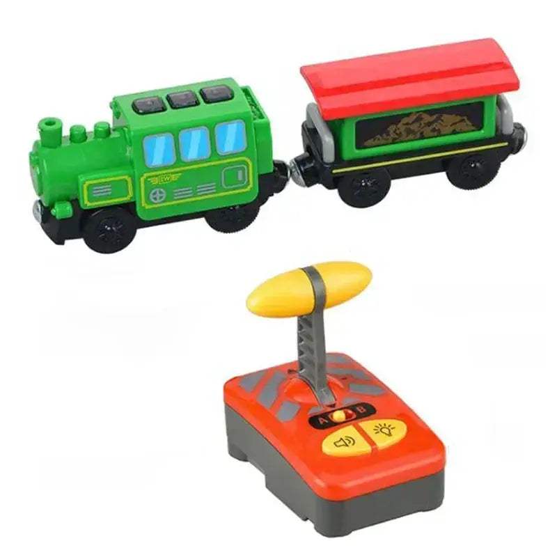 RC Electric Train Diecast Locomotive Magnetic For Kids - ToylandEU