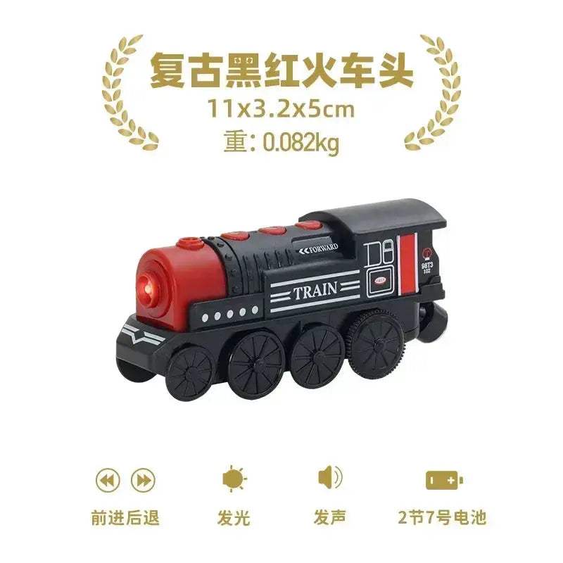 RC Electric Train Diecast Locomotive Magnetic For Kids - ToylandEU