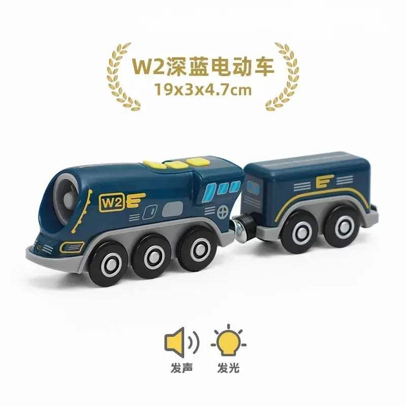 RC Electric Train Diecast Locomotive Magnetic For Kids - ToylandEU