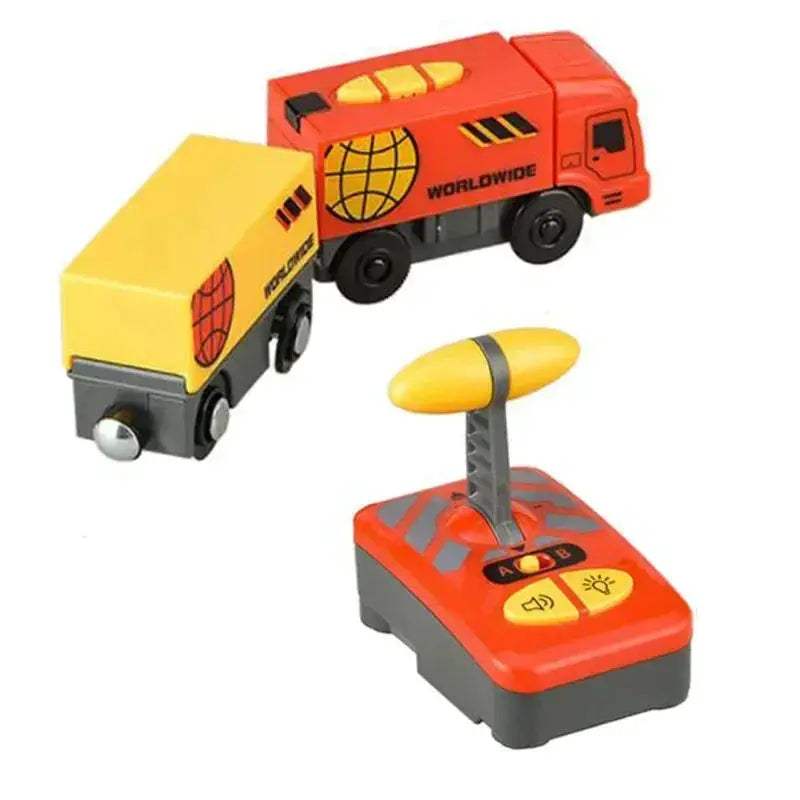 RC Electric Train Diecast Locomotive Magnetic For Kids - ToylandEU