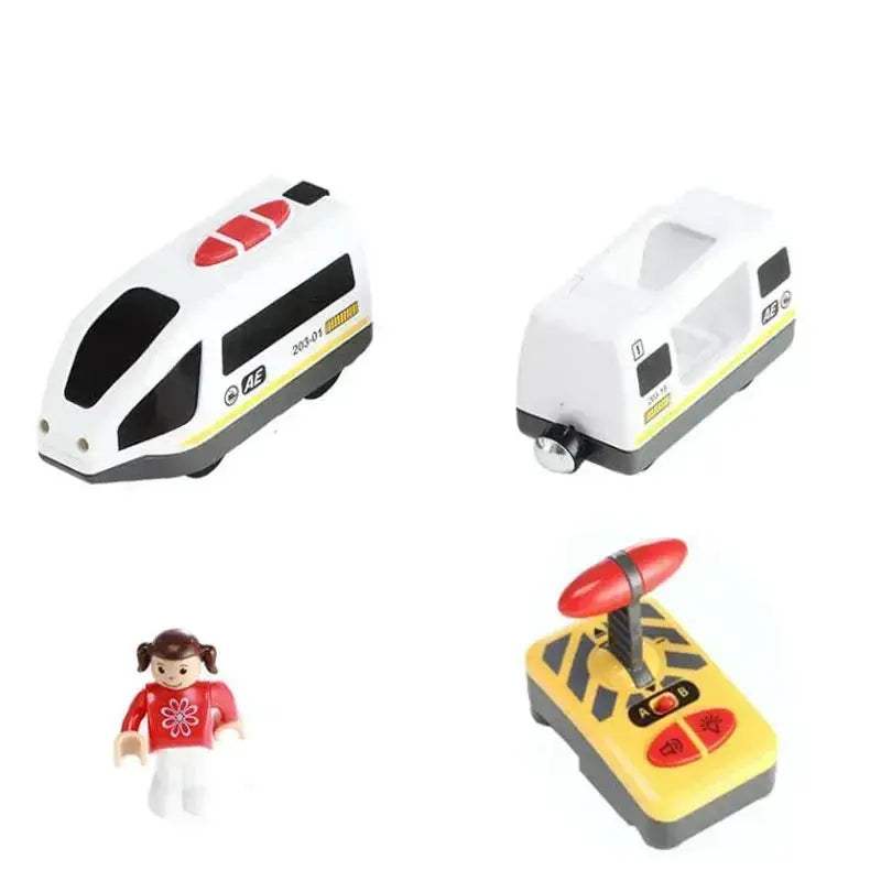 RC Electric Train Diecast Locomotive Magnetic For Kids - ToylandEU