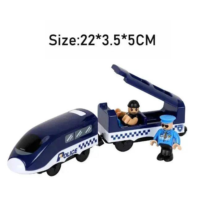  RC Electric Train Set Diecast Locomotive Magnetic Rail -  ToylandEU™