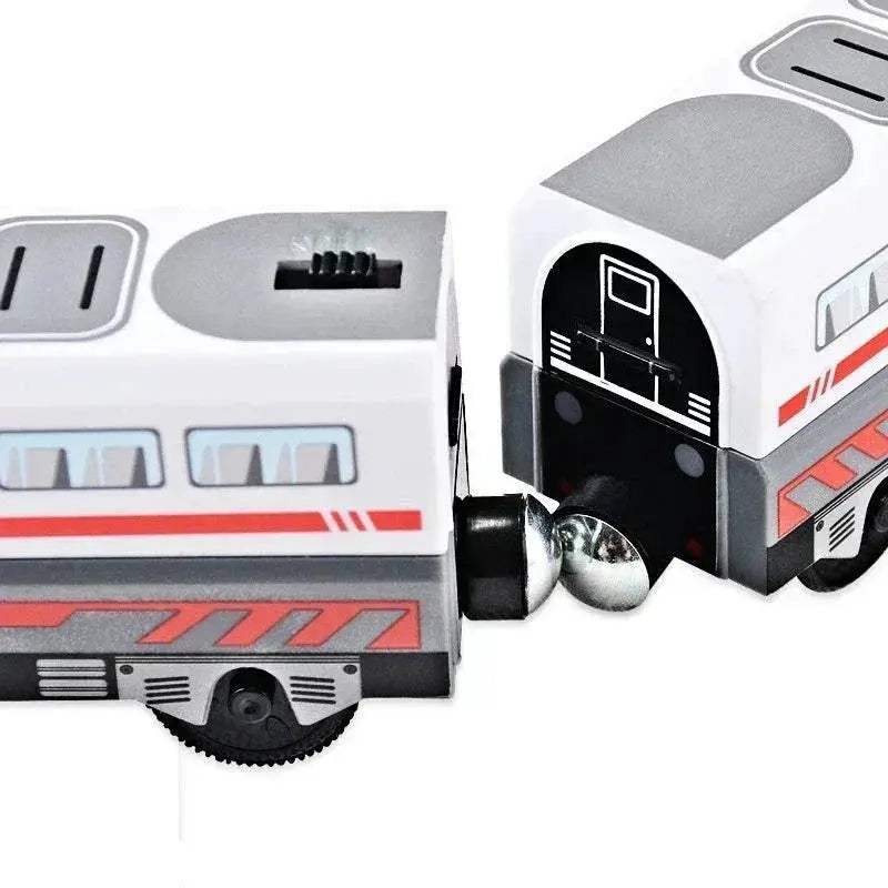 RC Electric Train Set With Diecast Locomotive And Magnetic Track - ToylandEU