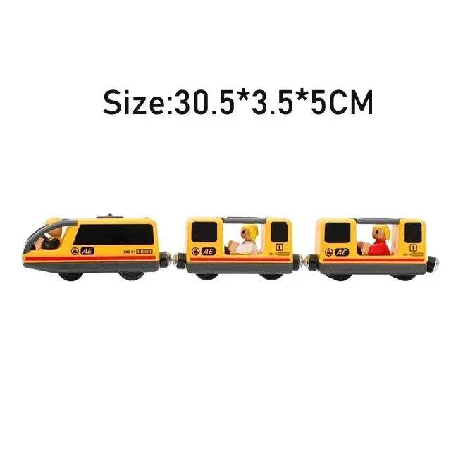 RC Electric Train Set With Diecast Locomotive And Magnetic Track - ToylandEU