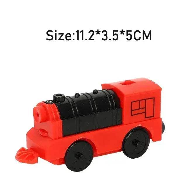 RC Electric Train Set With Diecast Locomotive And Magnetic Track - ToylandEU