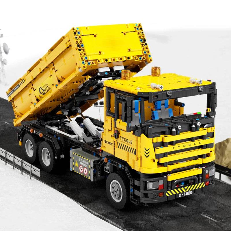 RC Engineering Vehicle Building Blocks Bulldozer Kids Gift - ToylandEU