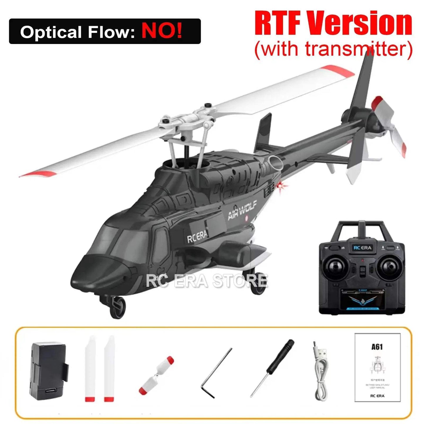  RC Era A61 Mini RC Helicopter With Gyro Stabilization -  ToylandEU™