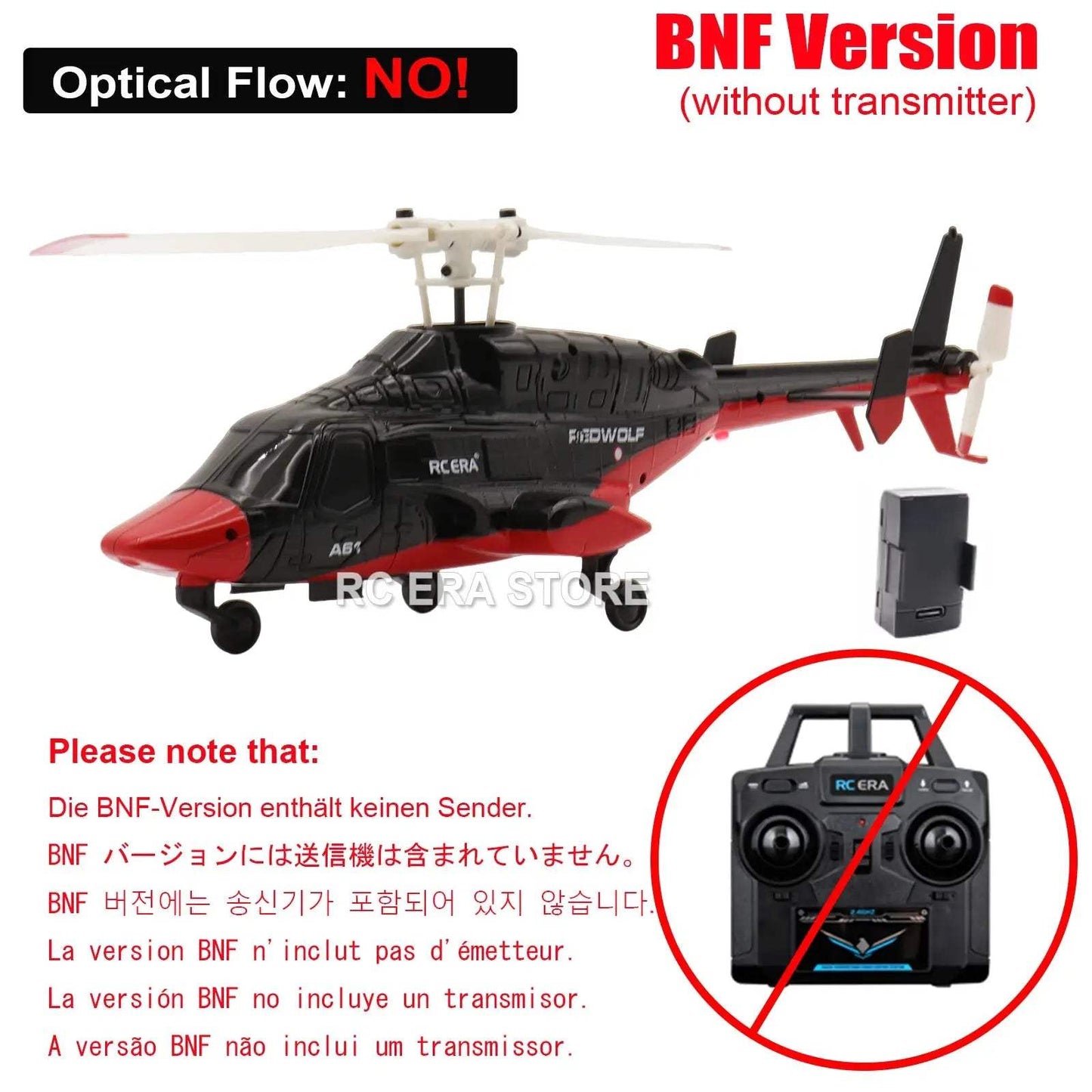 RC Era A61 Mini RC Helicopter With Gyro Stabilization -  ToylandEU™