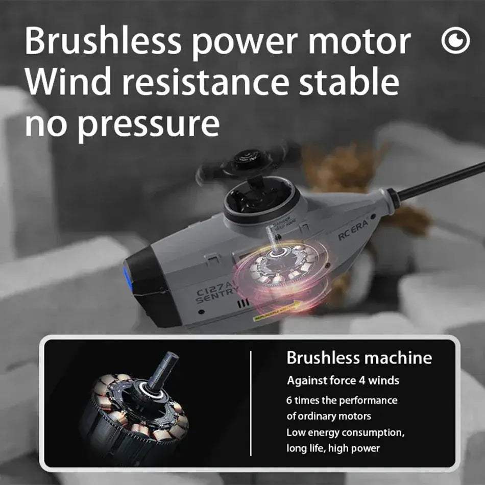RC Era C127AI Flybarless Gyro Stabilized RC Helicopter - ToylandEU