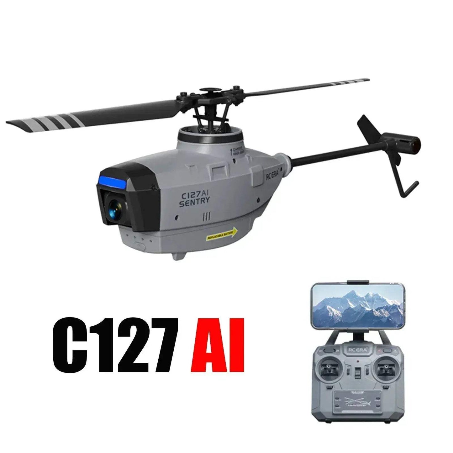 RC Era C127AI Flybarless Gyro Stabilized RC Helicopter - ToylandEU