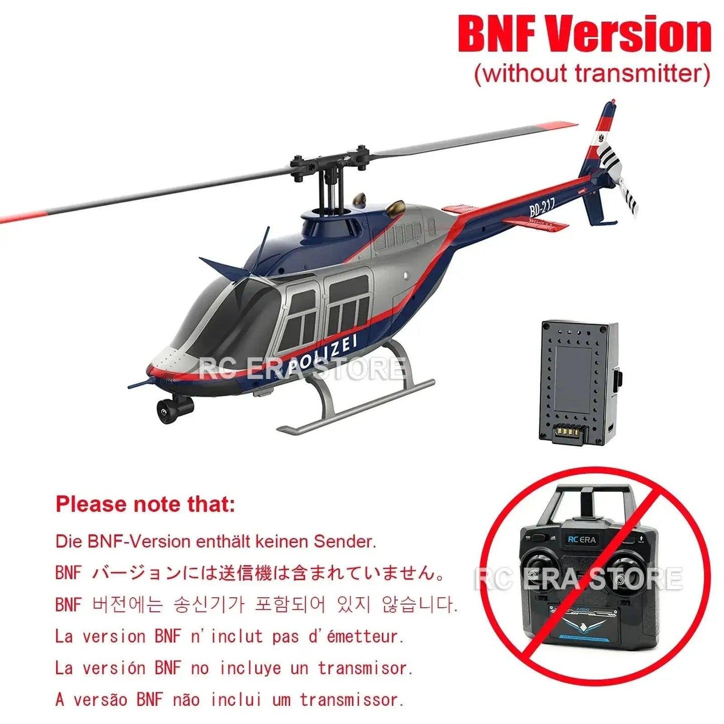  RC Era C138Pro Brushless RC Helicopter Gyro Stabilizer -  ToylandEU™