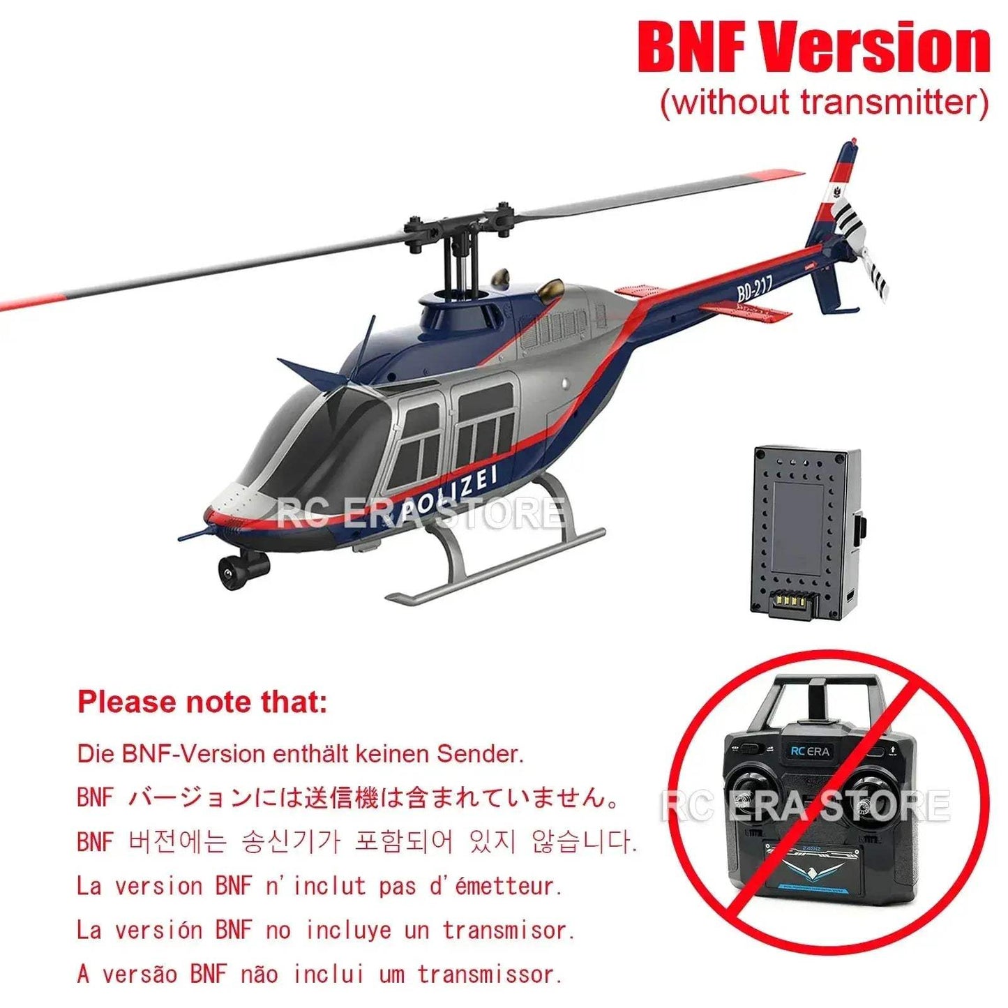 RC Era C138Pro Brushless RC Helicopter Gyro Stabilizer -  ToylandEU™