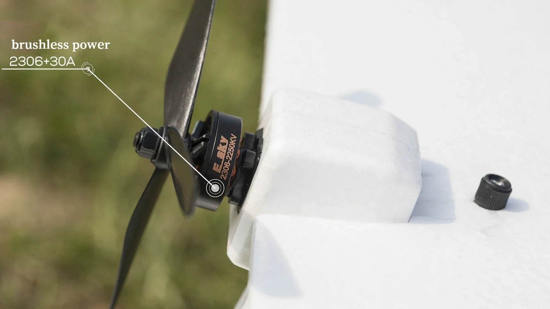 RC Esky Eagle Beginner Brushless RC Fixed-Wing Combat Drone Electric Model PNP - ToylandEU