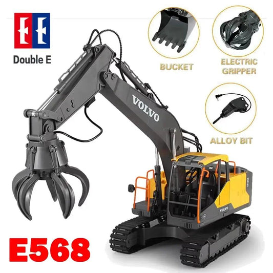  RC Excavator CE Certified 3in1 Alloy Digger Toy -  ToylandEU™