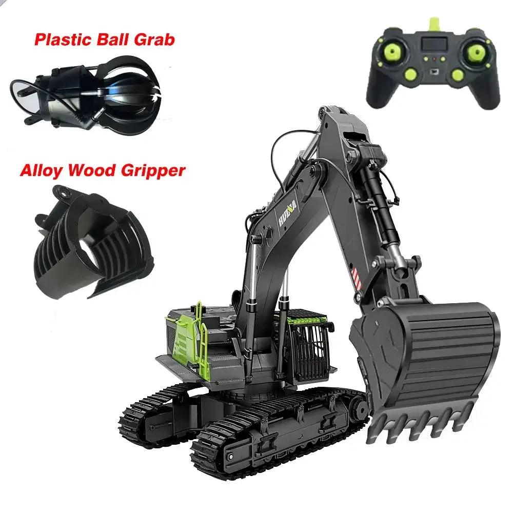  RC Excavator Dumper Truck Durable Alloy Radio Control -  ToylandEU™