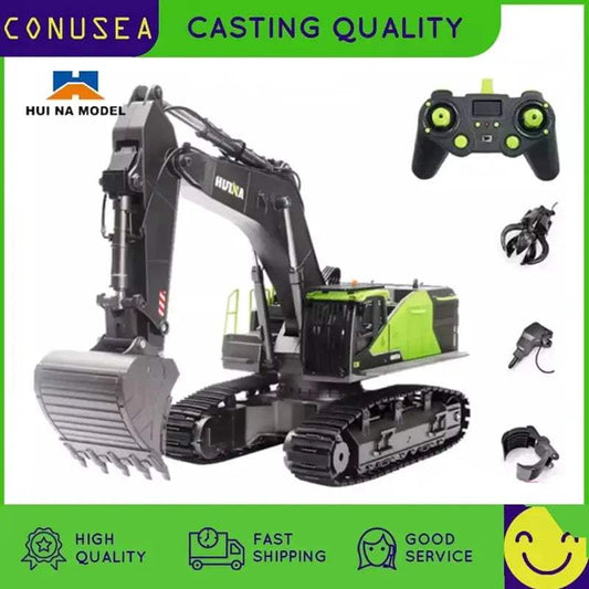  RC Excavator Dumper Truck Durable Alloy Radio Control -  ToylandEU™