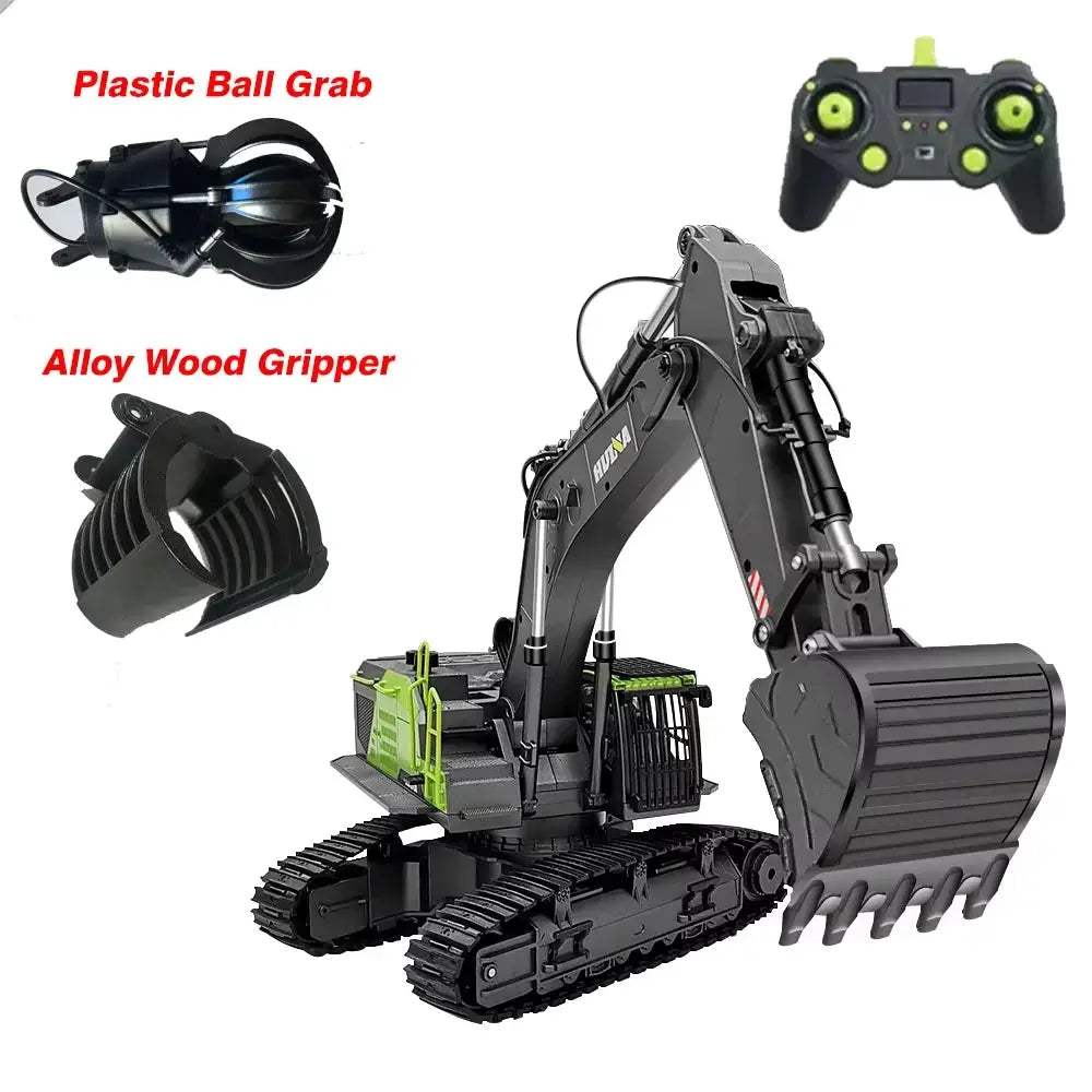  RC Excavator Dumper Truck Durable Alloy Radio Control -  ToylandEU™