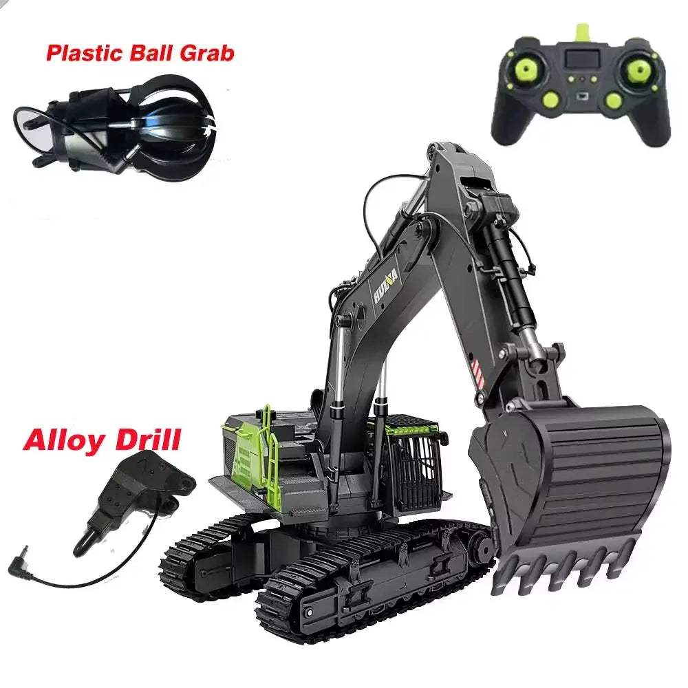  RC Excavator Dumper Truck Durable Alloy Radio Control -  ToylandEU™
