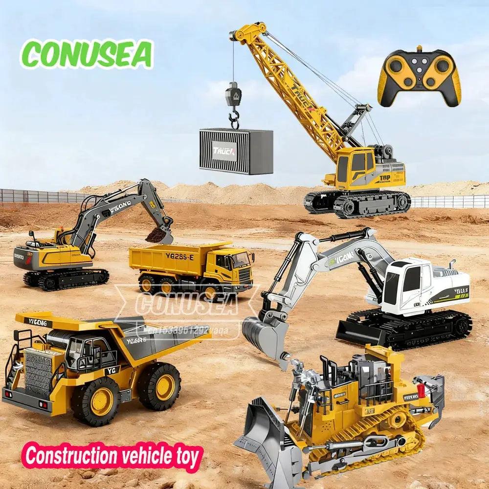  RC Excavator Realistic Remote Control Toy -  ToylandEU™