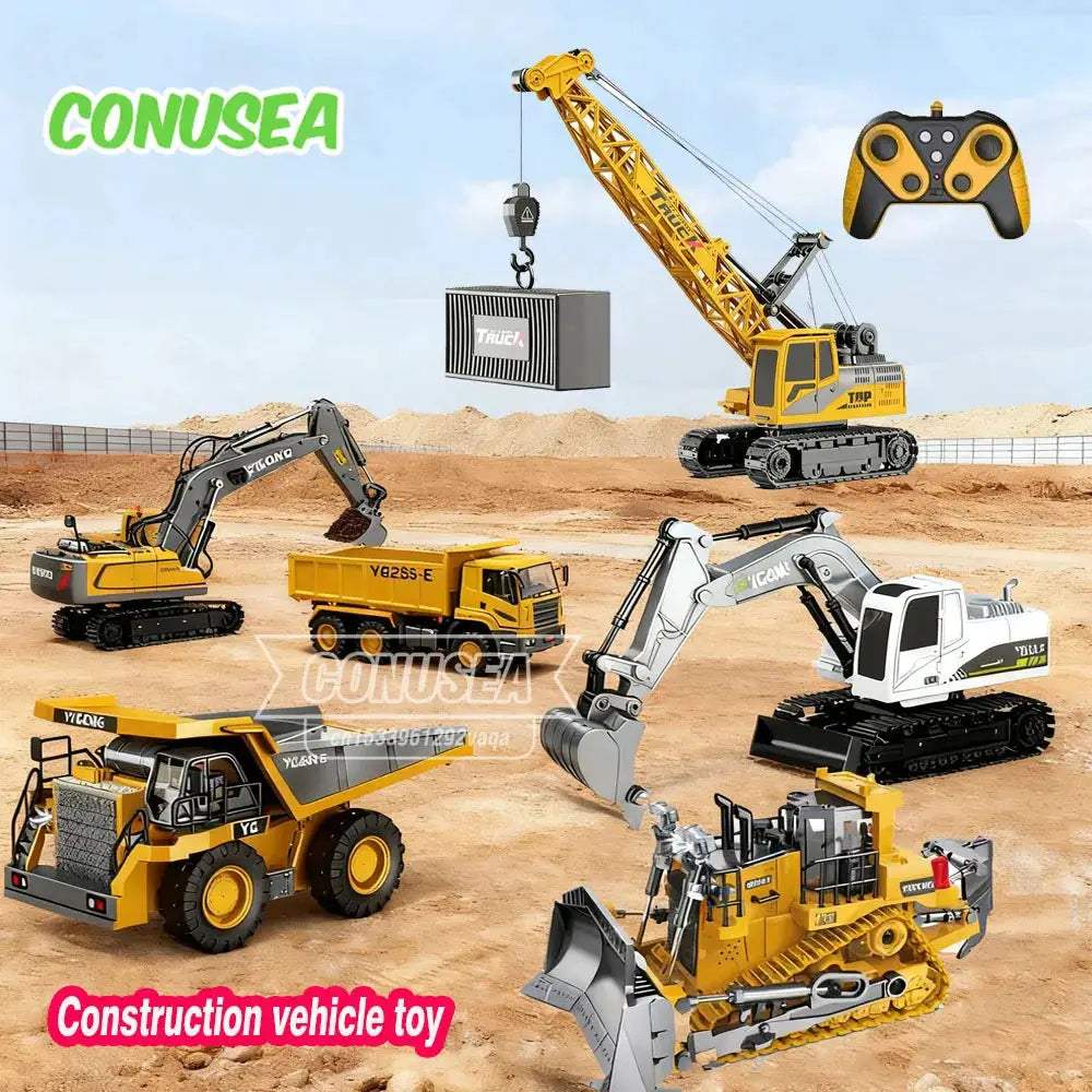  RC Excavator Realistic Remote Control Toy -  ToylandEU™