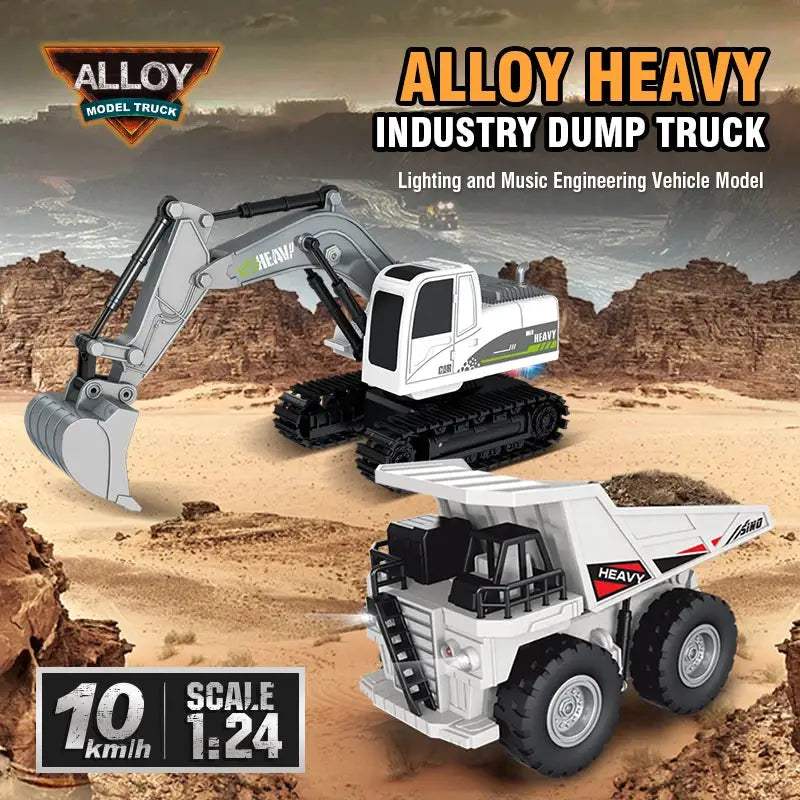  RC Excavator Realistic Remote Control Toy -  ToylandEU™