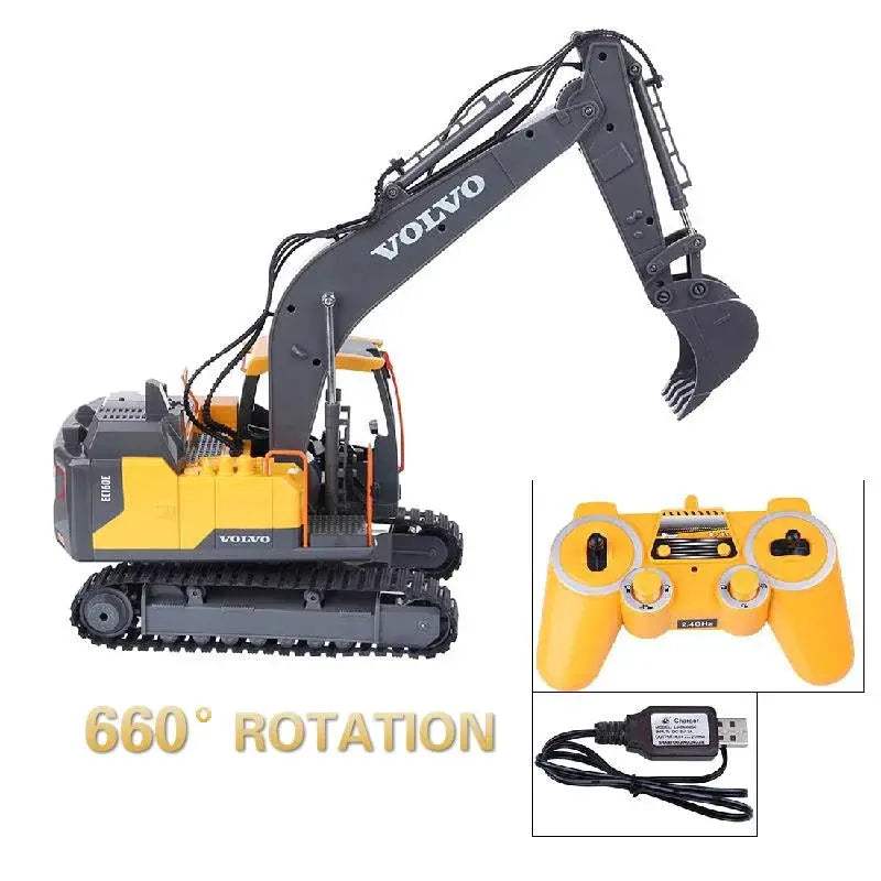  RC Excavator Remote Control 3 In 1 Realistic Crawler -  ToylandEU™