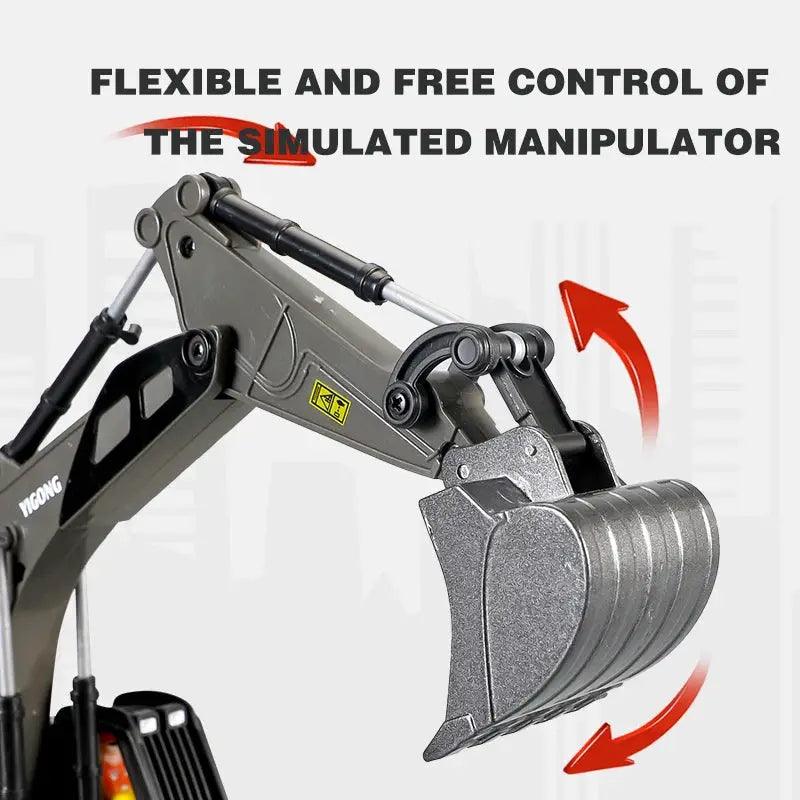  RC Excavator Remote Control Toy CE Certified Durable -  ToylandEU™