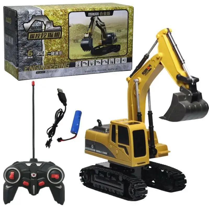  RC Excavator Remote Control Toy CE Certified Durable -  ToylandEU™