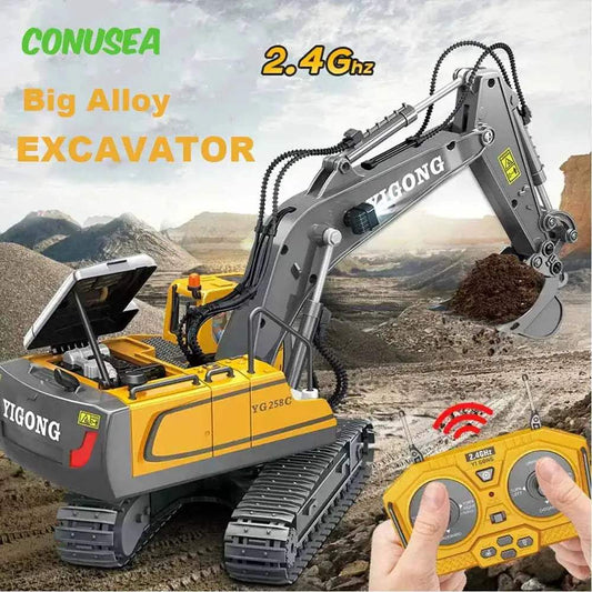 RC Excavator Realistic Remote Control Toy -  ToylandEU™