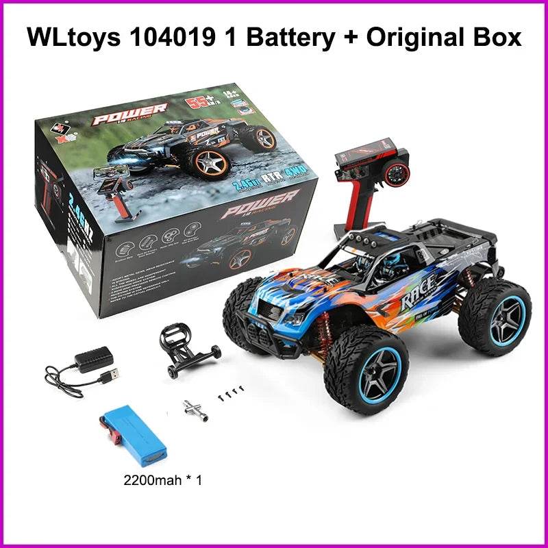 RC Extreme Speed WLtoys 1/10 4WD Brushless RC Drift Truck - 55KM/H Fun! - ToylandEU