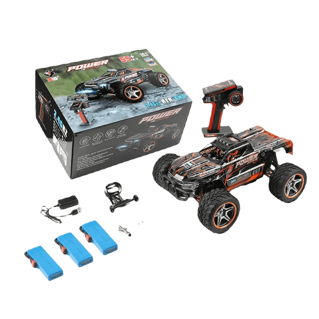 RC Extreme Speed WLtoys 1/10 4WD Brushless RC Drift Truck - 55KM/H Fun! - ToylandEU