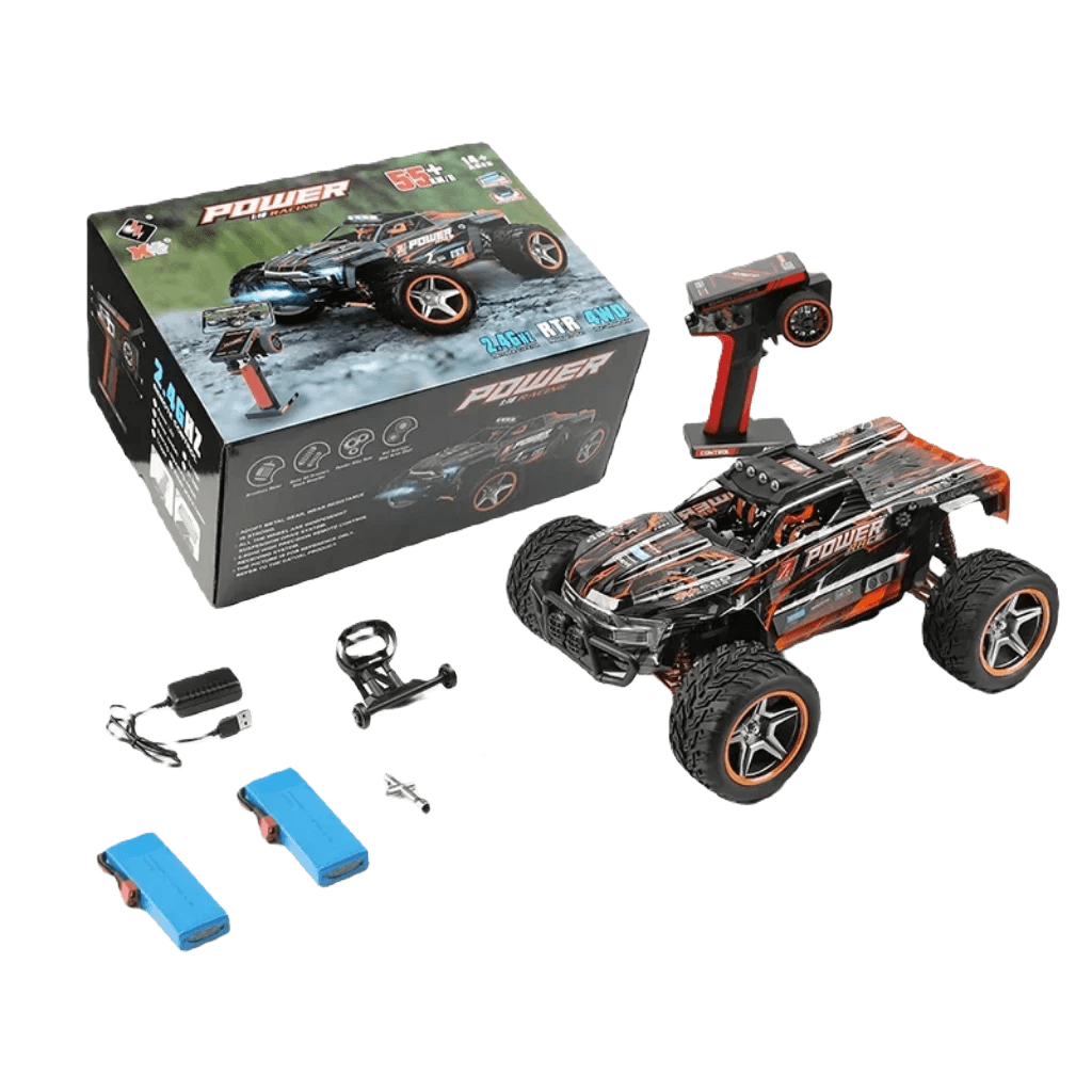 RC Extreme Speed WLtoys 1/10 4WD Brushless RC Drift Truck - 55KM/H Fun! - ToylandEU