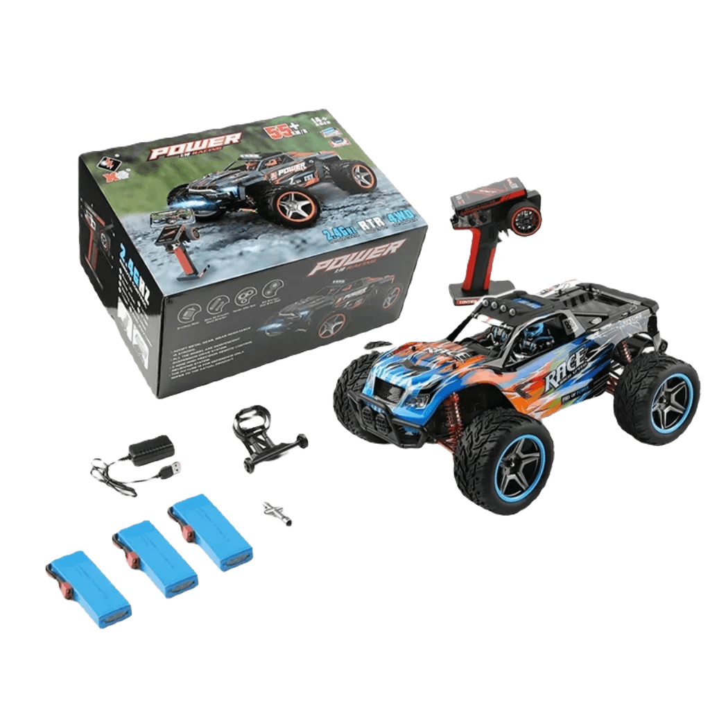 RC Extreme Speed WLtoys 1/10 4WD Brushless RC Drift Truck - 55KM/H Fun! - ToylandEU
