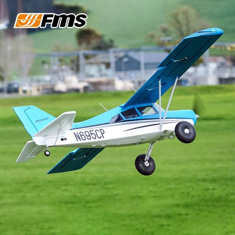 RC FMS 1500mm Maule Large-Scale Electric Remote Control Aircraft Model - Beginner-Friendly Fixed-Wing Drone - ToylandEU